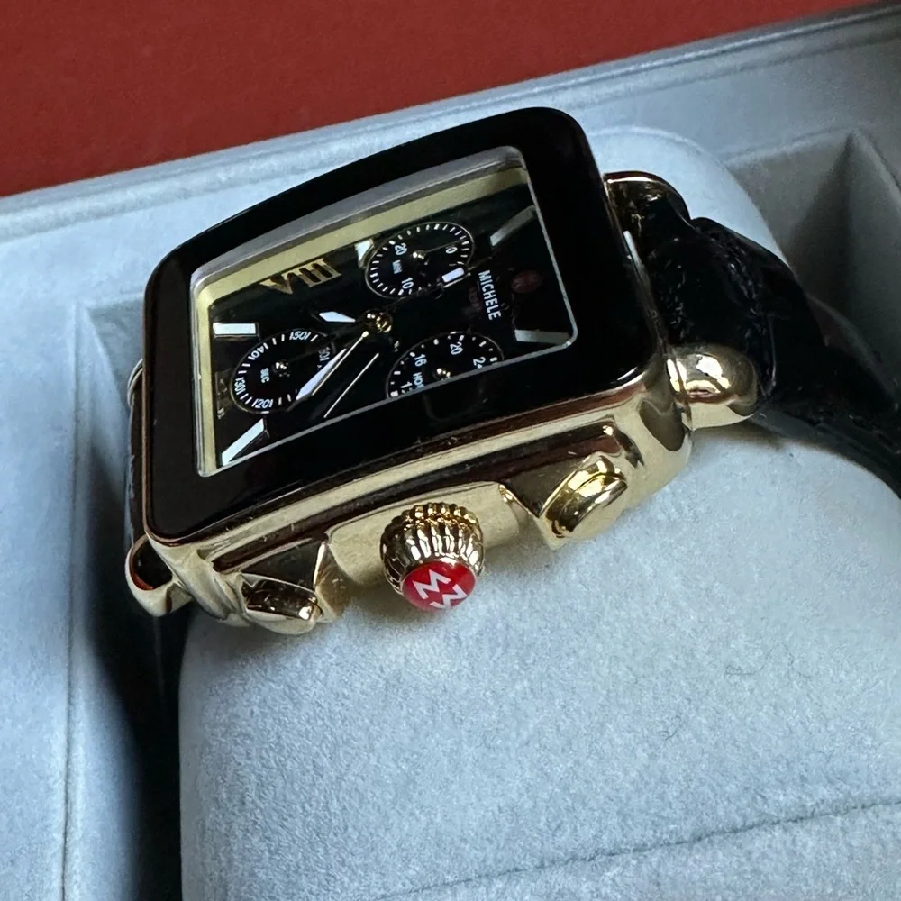 MICHELE Deco Sport Chronograph Watch - Picture 4 of 12